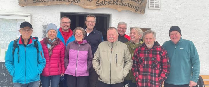 Winterwanderung zur Loderhart